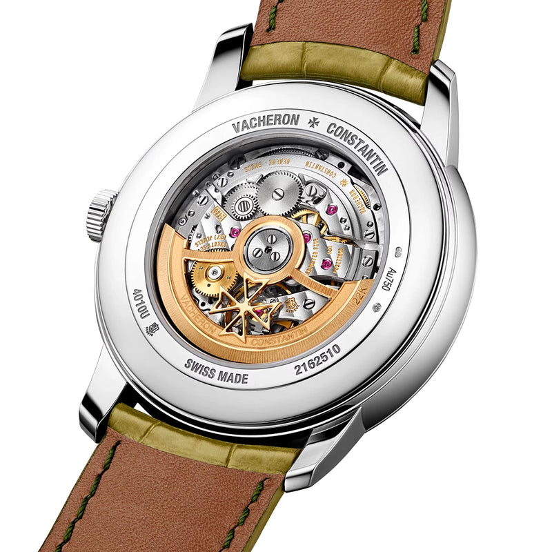 Vacheron Constantin Patrimony Moonphase Retrograde 42.5mm 18ct White Gold Watch - Berry's Jewellers