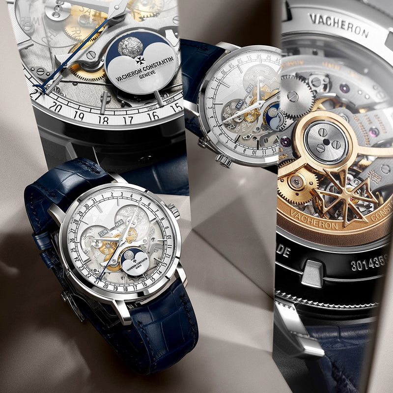 Vacheron Constantin Traditonnelle Complete Calendar Platinum 270th Anniversary Edition Watch - Berry's Jewellers