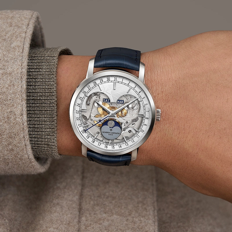 Vacheron Constantin Traditonnelle Complete Calendar Platinum 270th Anniversary Edition Watch - Berry's Jewellers