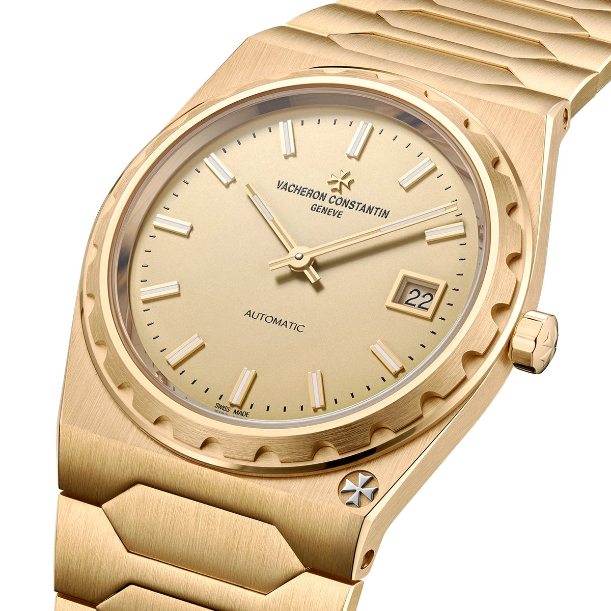 Vacheron Constantin Historiques 222 37mm 18ct Yellow Gold Mens Automatic Watch - Berry's Jewellers