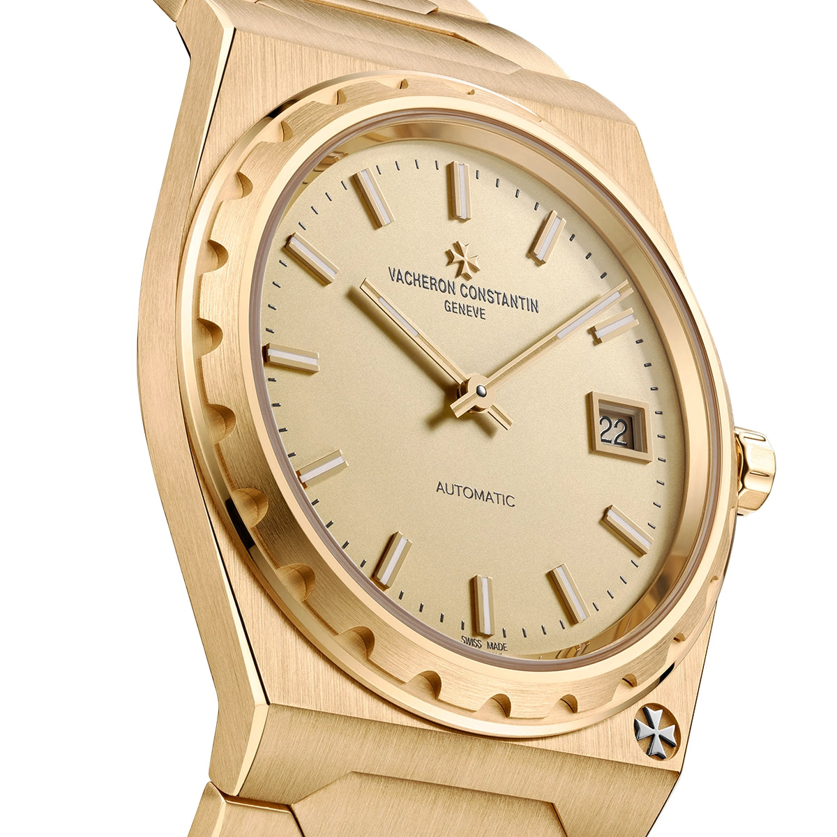Vacheron Constantin Historiques 222 37mm 18ct Yellow Gold Mens Automatic Watch - Berry's Jewellers