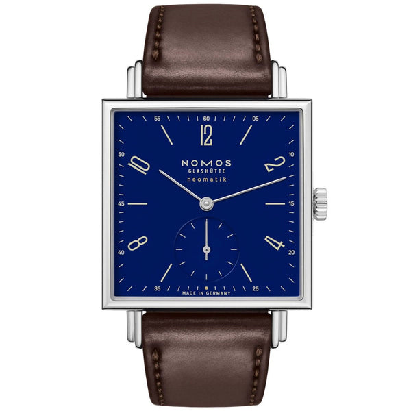 NOMOS Glashütte Tetra Blue Neomatik 175 Limited Edition Strap Watch - Berry's Jewellers