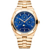 Vacheron Constantin Overseas Perpetual Calendar Ultra-Thin Blue Dial 18ct Pink Gold Watch - Berry's Jewellers