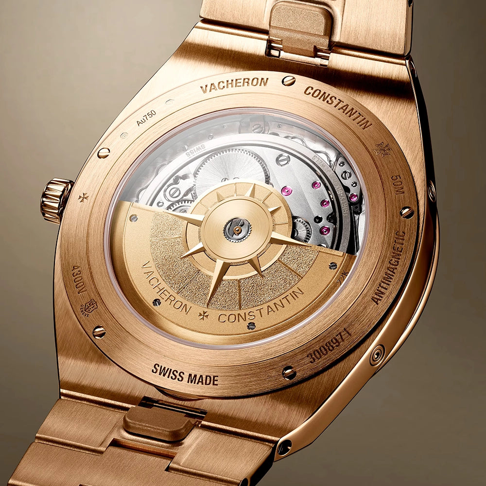 Vacheron Constantin Overseas Perpetual Calendar Ultra-Thin 41.5mm 18ct Pink Gold Watch - Berry's Jewellers