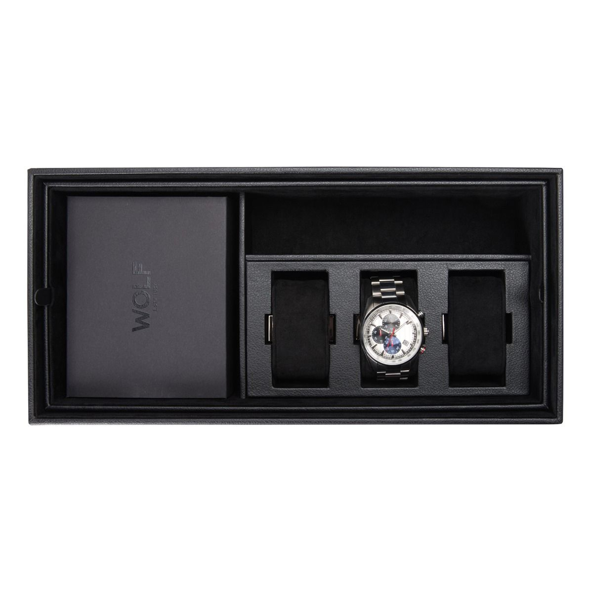 The Den Black 4 Piece Watch Winder Safe