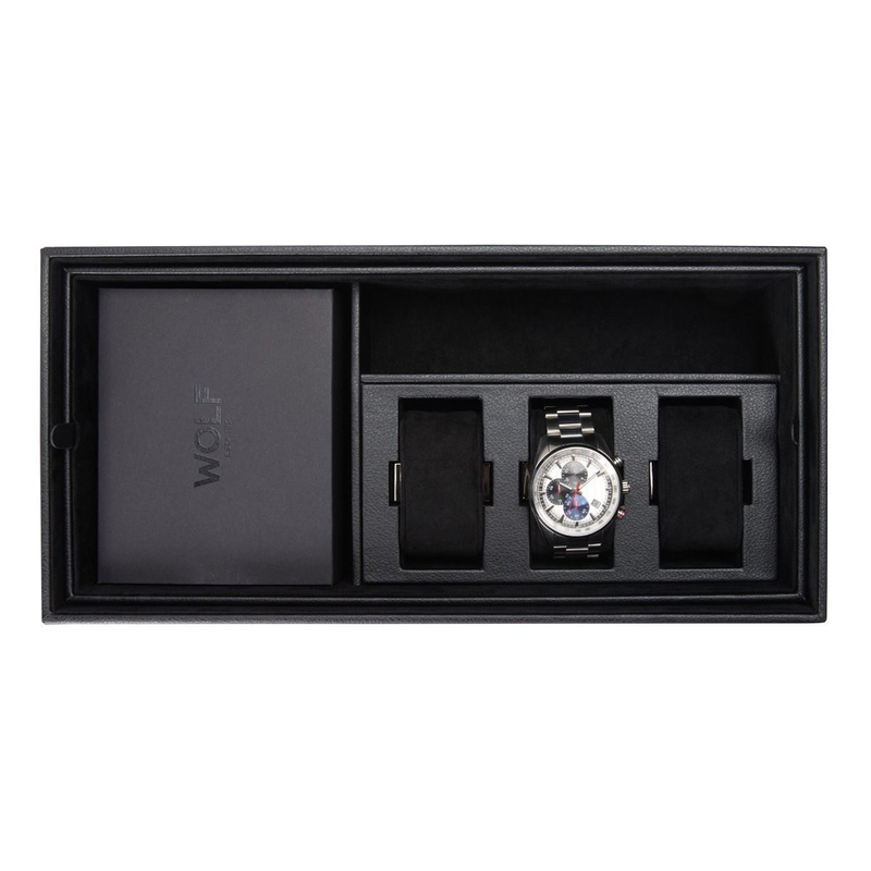 The Den Black 4 Piece Watch Winder Safe