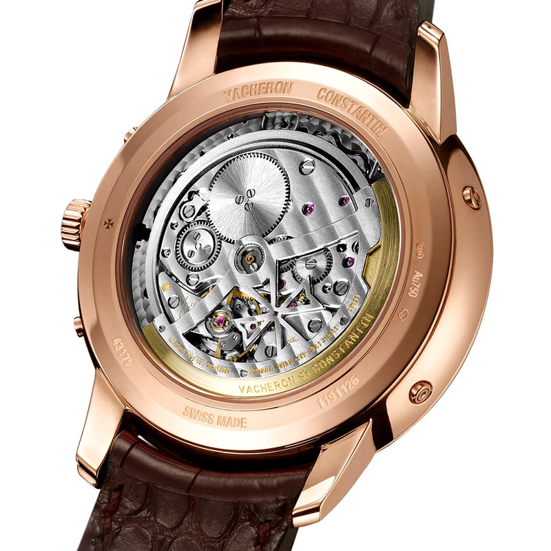 Vacheron Constantin Patrimony Perpetual Calendar Ultra-Thin 41mm 18ct Pink Gold Watch - Berry's Jewellers
