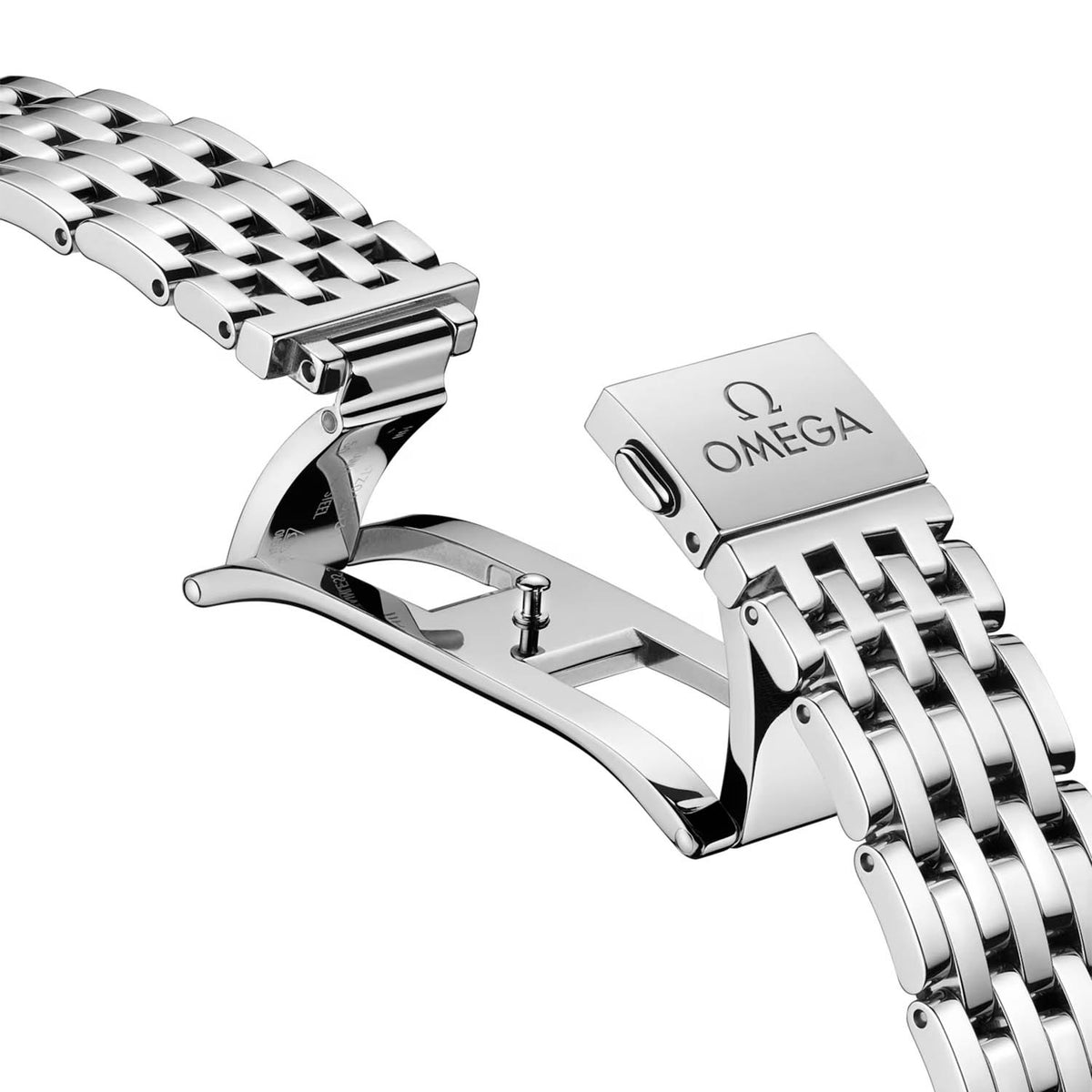 OMEGA De Ville Prestige 40mm Black/Rose Dial Men's Automatic Bracelet Watch - Berry's Jewellers