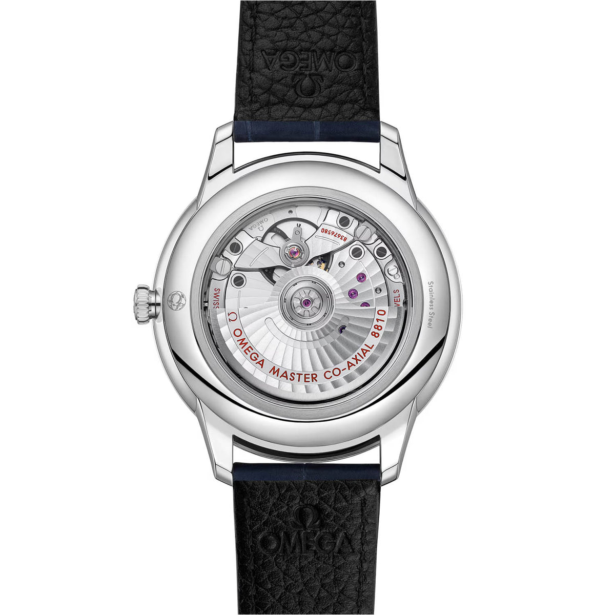 OMEGA De Ville Prestige Power Reserve 41mm Light Blue Dial Men's Strap Watch - Berry's Jewellers