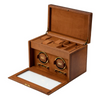 Brogue Double Watch Winder With Storage