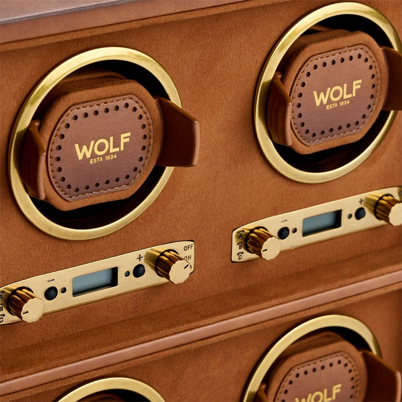 Brogue 4 Piece Watch Winder