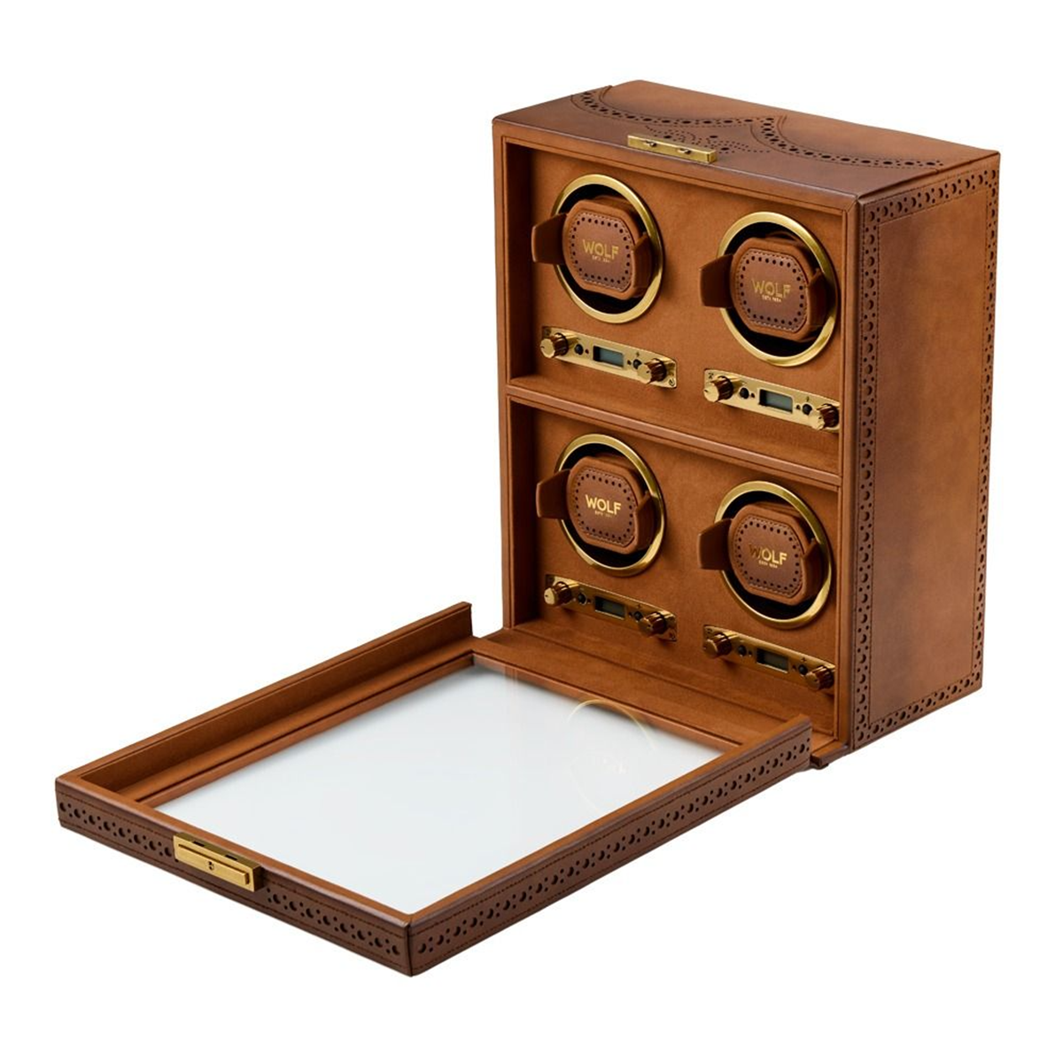 Brogue 4 Piece Watch Winder