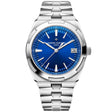 Vacheron Constantin Overseas Self-Winding 41mm Steel Blue Dial Mens Bracelet Watch - Berry's Jewellers