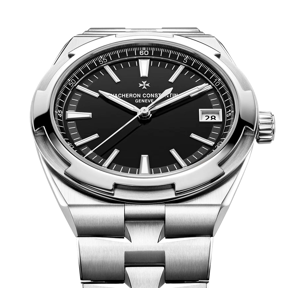 Vacheron Constantin Overseas Self-Winding 41mm Steel Black Dial Automatic Menss Watch - Berry's Jewellers