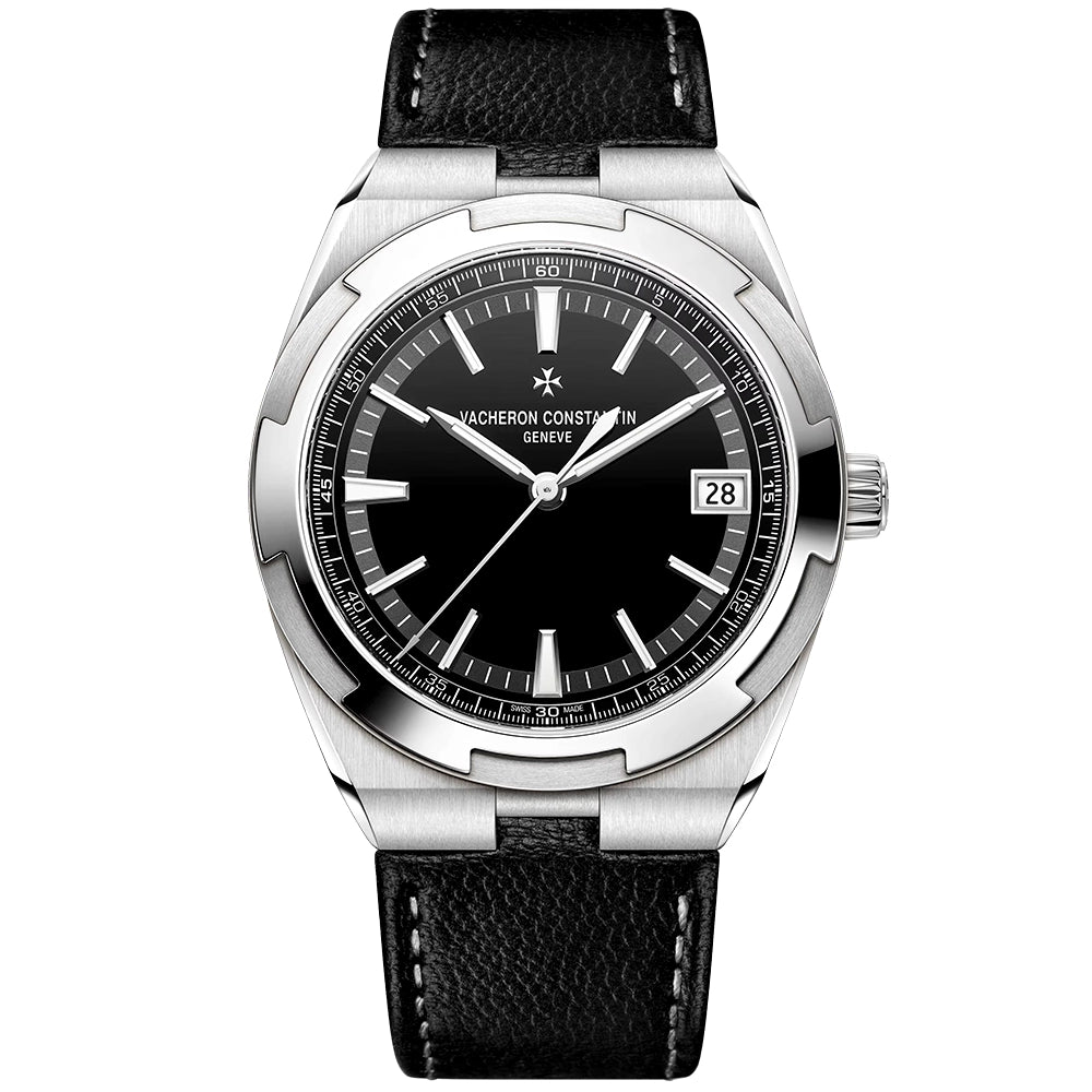 Vacheron Constantin Overseas Self-Winding 41mm Steel Black Dial Automatic Menss Watch - Berry's Jewellers
