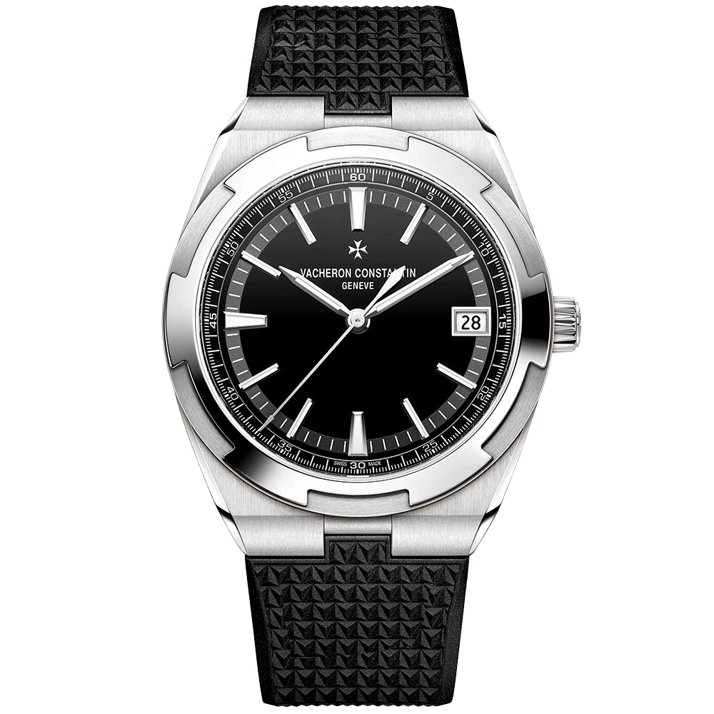 Vacheron Constantin Overseas Self-Winding 41mm Steel Black Dial Automatic Menss Watch - Berry's Jewellers
