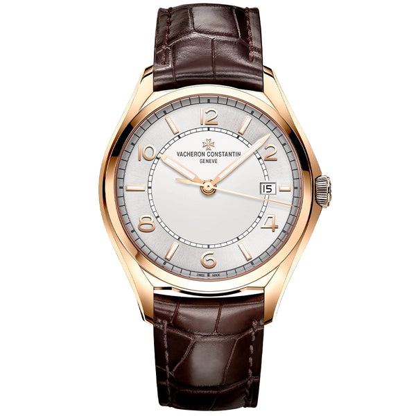 Vacheron Constantin Fiftysix Self-Winding 40mm 18ct Pink Gold Men's Strap Watch - Berry's Jewellers