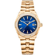 Vacheron Constantin Overseas Self-Winding 35mm 18ct Pink Gold Blue Dial Bracelet Watch - Berry's Jewellers