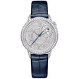 Vacheron Constantin Egerie Self-Winding 18ct White Gold Diamond Set Ladies Strap Watch - Berry's Jewellers