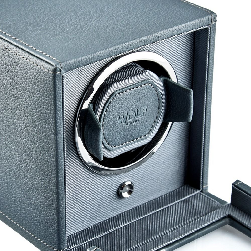 Cub Grey Single Watch Winder With Cover
