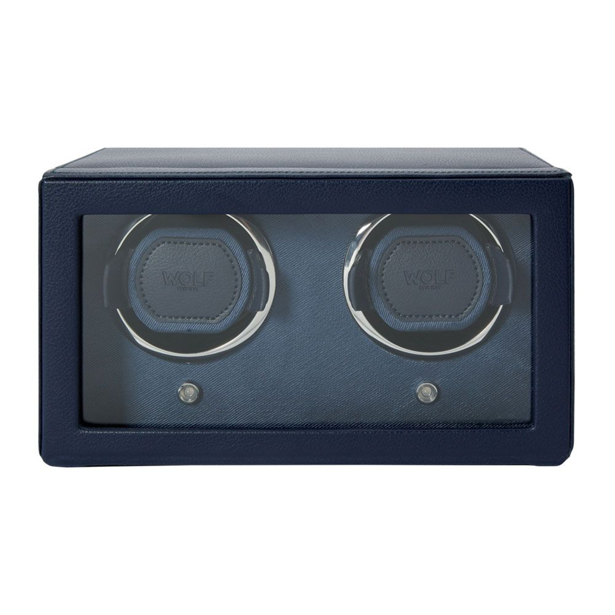 Cub Navy Double Watch Winder With Cover