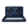 Cub Navy Double Watch Winder With Cover