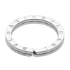 Bvlgari Bvlgari Silver Key Fob - Berry's Jewellers