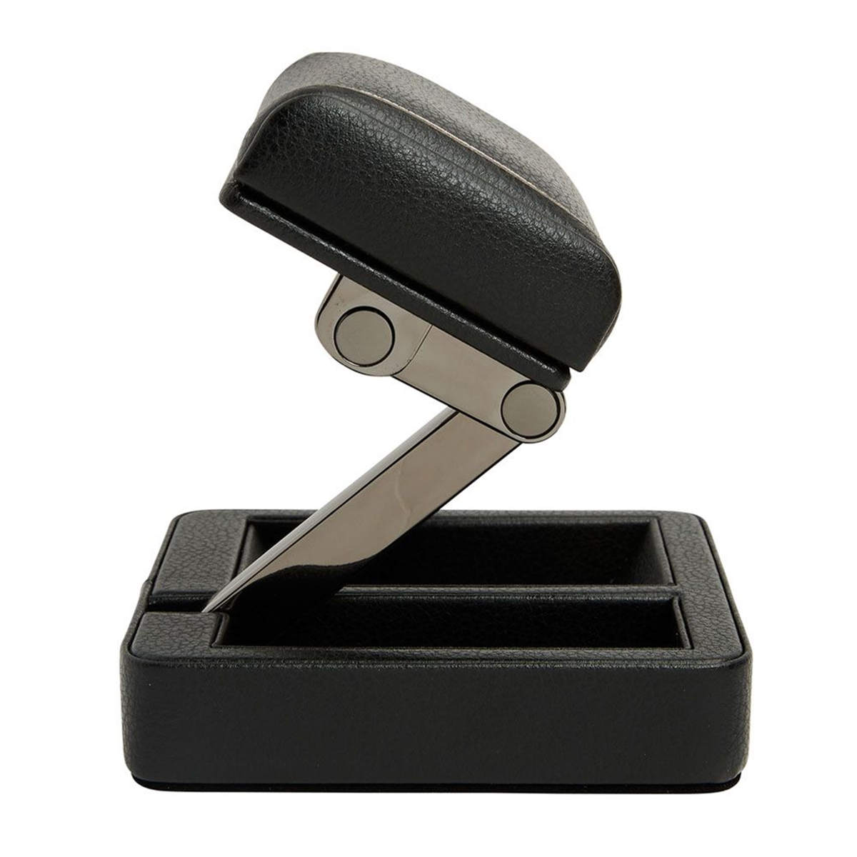 WOLF 1834 British Racing Black Single Travel Watch Stand - Berry's Jewellers