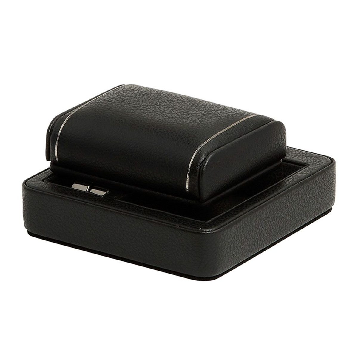 WOLF 1834 British Racing Black Single Travel Watch Stand - Berry's Jewellers