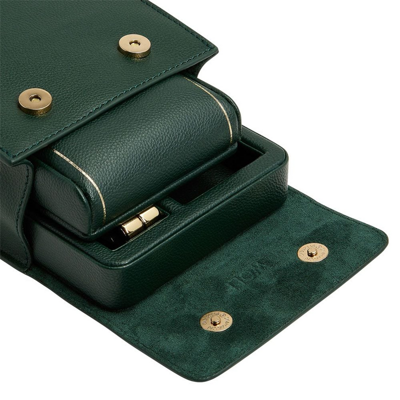 British Racing Green Single Travel Watch Stand