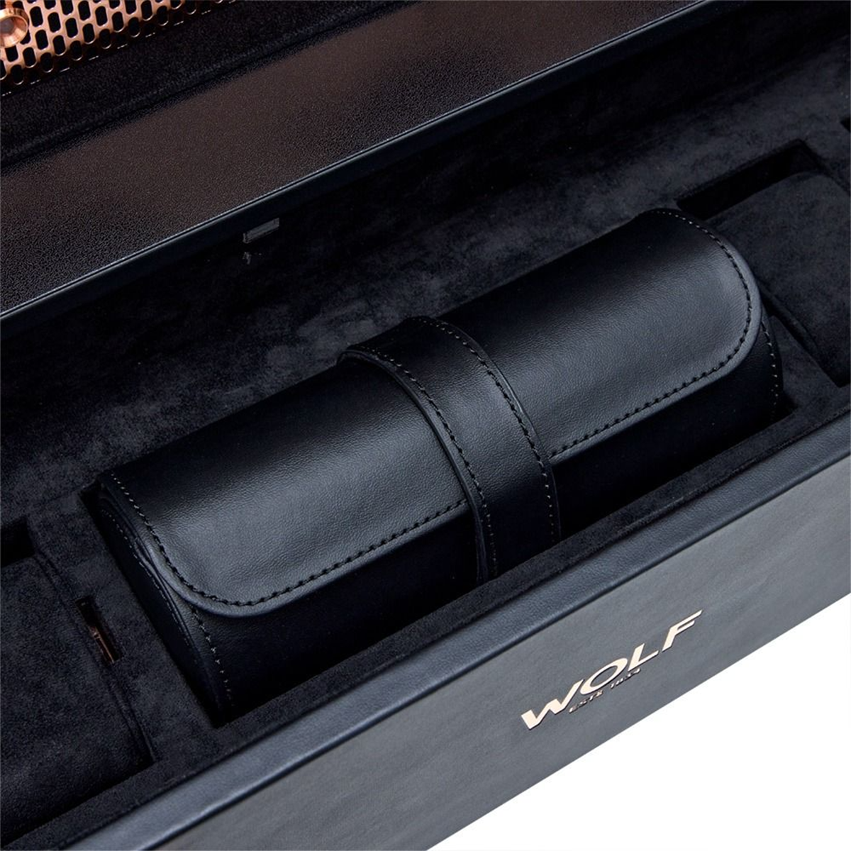 Axis Copper 12 Piece Watch Winder Cabinet