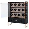 Axis Copper 12 Piece Watch Winder Cabinet