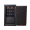 Athos Black 12 Piece Watch Winder & Jewellery Safe