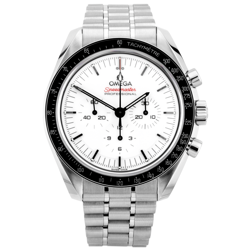 OMEGA Speedmaster Moonwatch 42mm White Dial Watch (2025)