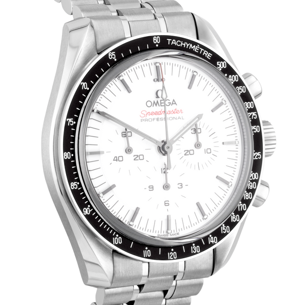 OMEGA Speedmaster Moonwatch 42mm White Dial Watch (2025)