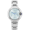 Pre-Owned Cartier Ballon Bleu 33mm Ice Blue Dial Ladies Bracelet Watch - Berry's Jewellers
