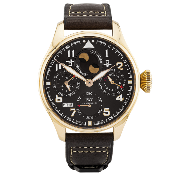 Pre-Owned IWC Schaffhausen Big Pilot's Perpetual Calendar Saint Exupery Watch (2011) - Berry's Jewellers