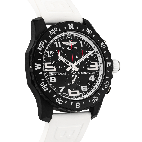 Pre-Owned Breitling Endurance 44mm White Rubber Strap Mens Watch (2024) - Berry's Jewellers