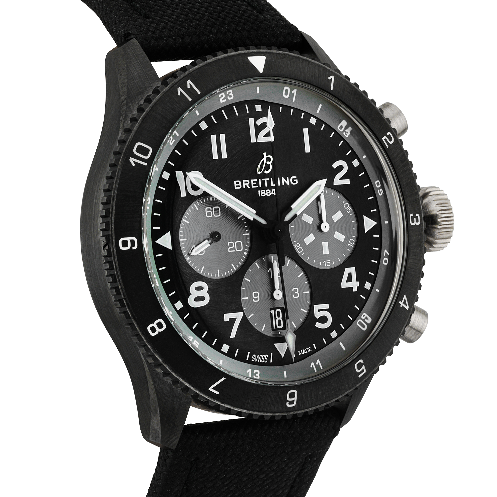 Pre-Owned Breitling Super AVI Mosquito Night Fighter Chronograph Watch (2023) - Berry's Jewellers