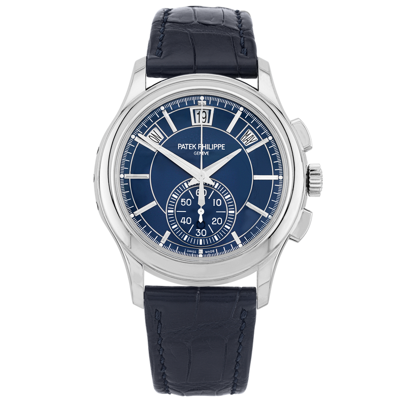Pre-Owned Patek Philippe Complications Flyback Chronograph Platinum Watch (2019) - Berry's Jewellers