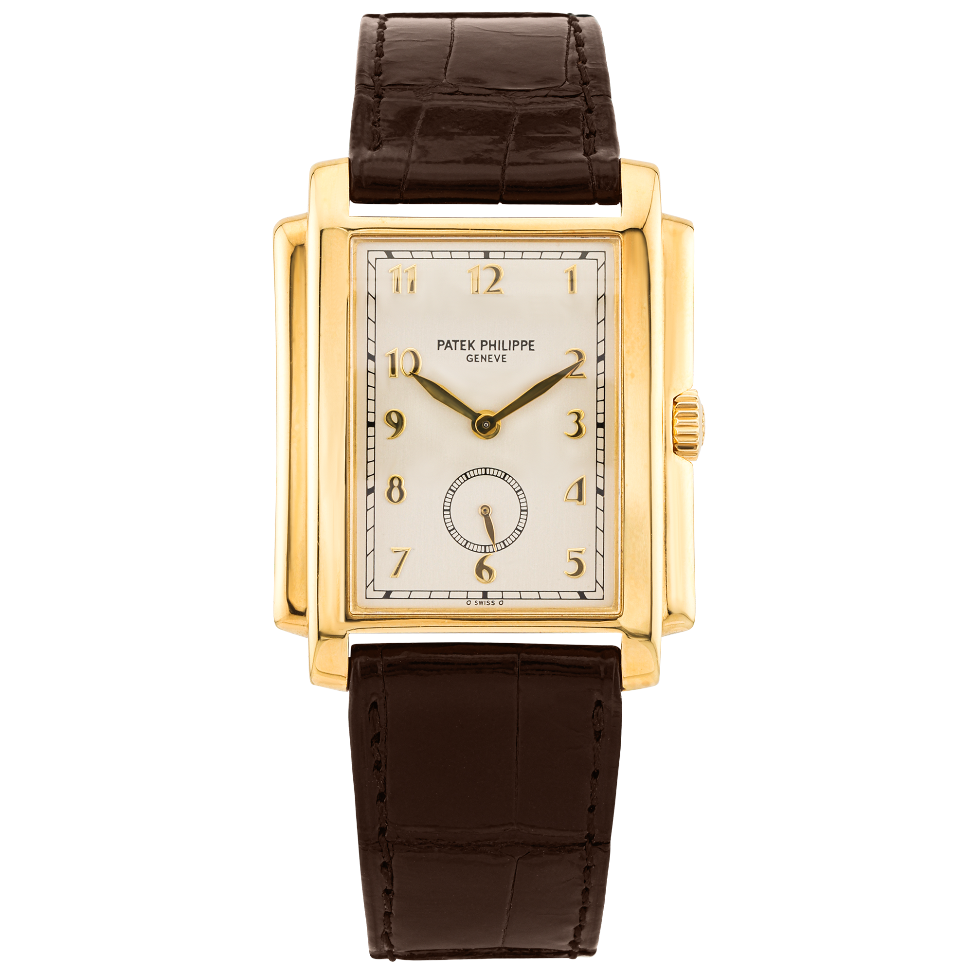 Pre-Owned Patek Philippe Gondolo 18ct Yellow Gold Arabic Dial Watch (2001) - Berry's Jewellers