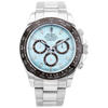 Pre-Owned Rolex Daytona Cosmograph 40mm Platinum Ice Blue Dial Watch (2019) - Berry's Jewellers