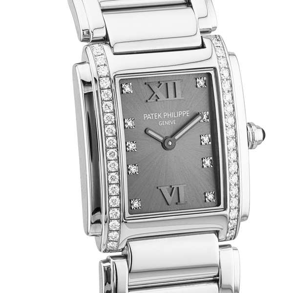 Patek Philippe Twenty~4 Grey Diamond Dial Ladies Watch (2003)