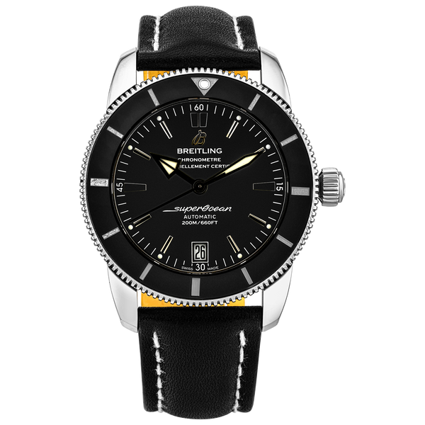 Pre-Owned Breitling Superocean Heritage II 42mm Black Dial Mens Watch (2017) - Berry's Jewellers