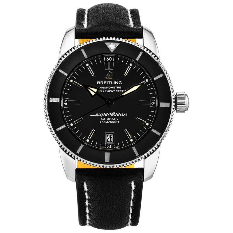 Pre-Owned Breitling Superocean Heritage II 42mm Black Dial Mens Watch (2017) - Berry's Jewellers
