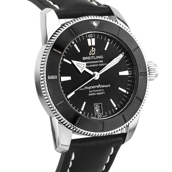 Pre-Owned Breitling Superocean Heritage II 42mm Black Dial Mens Watch (2017) - Berry's Jewellers