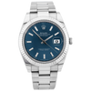 Pre-Owned Rolex Datejust 41mm Blue Sunray Dial Mens Bracelet Watch (2019) - Berry's Jewellers