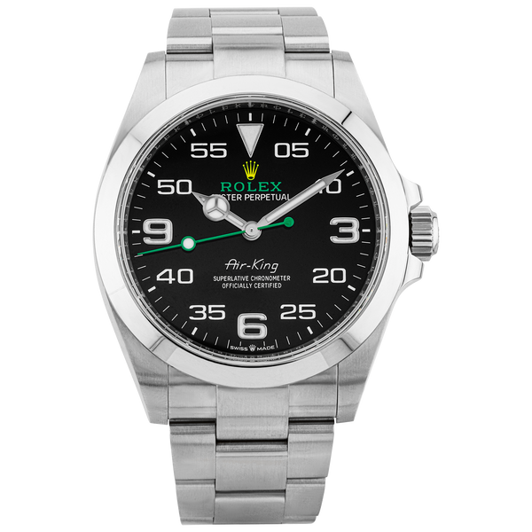 Pre-Owned Rolex Air-King 40mm Black Dial Automatic Bracelet Watch (2023) - Berry's Jewellers