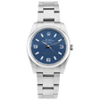 Pre-Owned Rolex Air-King 34mm Blue Dial Ladies Automatic Watch (2012) - Berry's Jewellers
