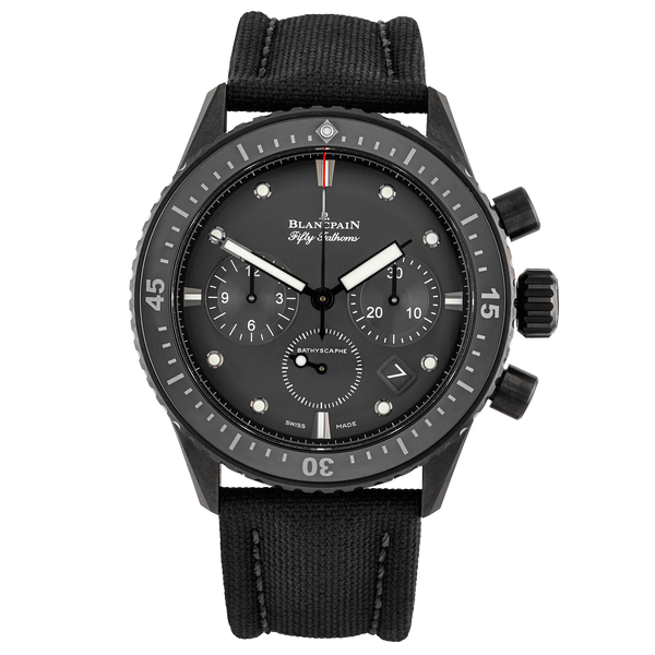 Pre-Owned Blancpain Fifty Fathoms Bathyscape Flyback Chronograph Watch (2022) - Berry's Jewellers